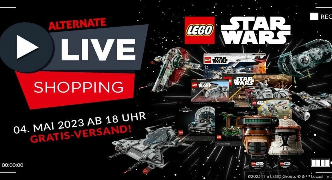 Alternate: LEGO Star Wars Live Shopping Event zum May the 4th