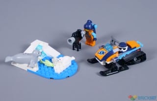 Review: 60376 Arctic Explorer Snowmobile