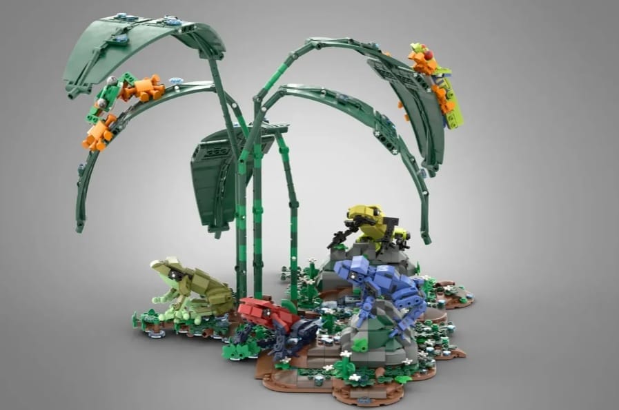 lego-ideas-rainforest-frogs-project-creation-achieves-10-000-supporters