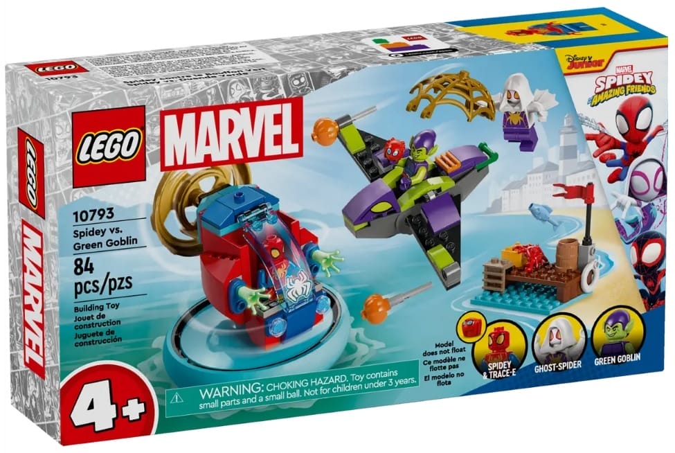 two-disney-juniors-lego-marvel-spider-man-march-2024-set-image-leaks,-prices-&-release-dates-(10793-10794)