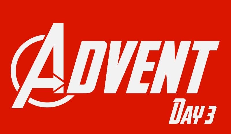 Marvel Advent Calendar  – Day 3