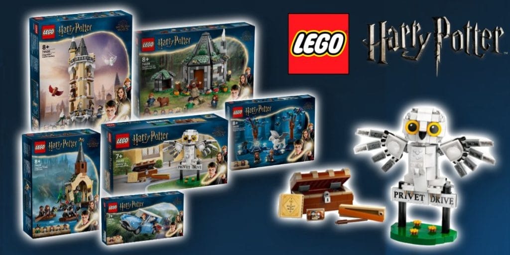 Neue Porträts und viele Tiere LEGO Harry Potter 2024 Neuheiten